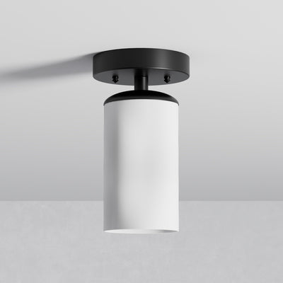 York - Single Light Semi Flush Fixture