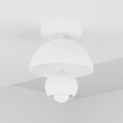 Decordona - Single Light Semi Flush Fixture