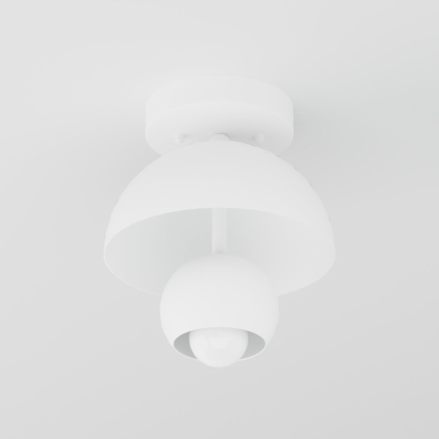 Decordona - Single Light Semi Flush Fixture