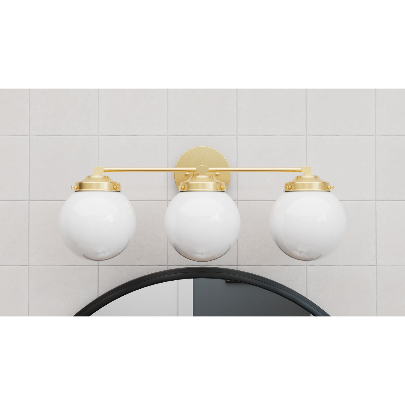 Frisco - Three Light Bathroom Vanity - Illuminate Vintage
