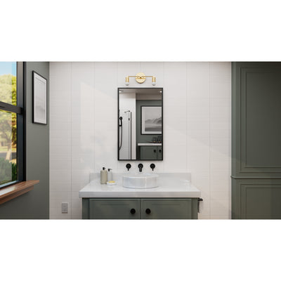 Arvada - Two Light Bathroom Vanity