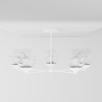 Avila - Clear Globes - Illuminate Vintage