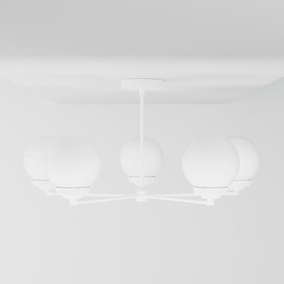 Avila - White Globes - Illuminate Vintage