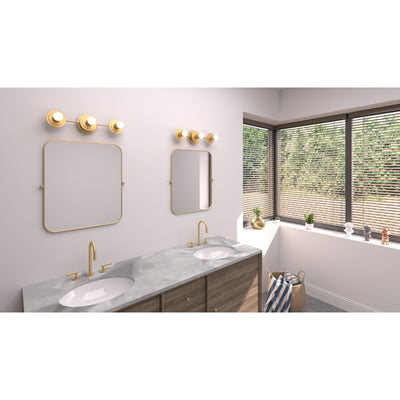 Helena - Three Light Bathroom Vanity