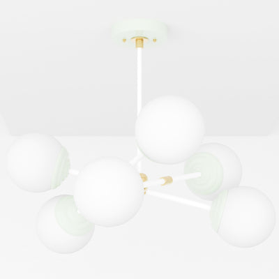 Rouen - Matte Frosted Globes