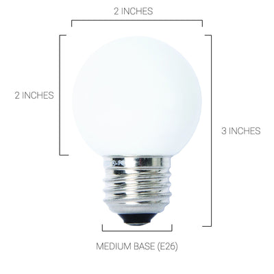 Priced Each - Dimmable G16.5 LED / 2700K / Warm White / 40W